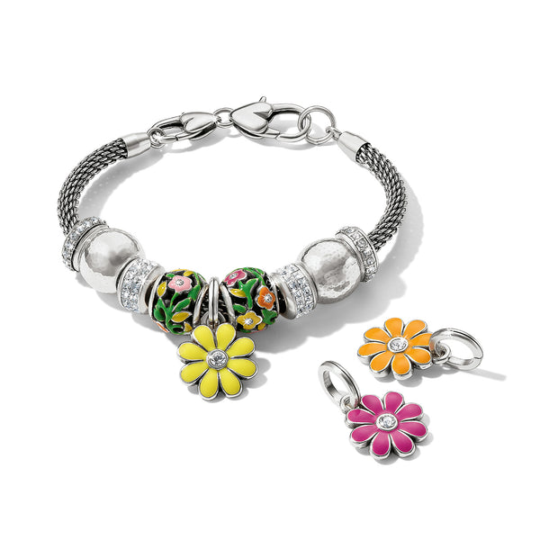 Magenta Daisy Charm