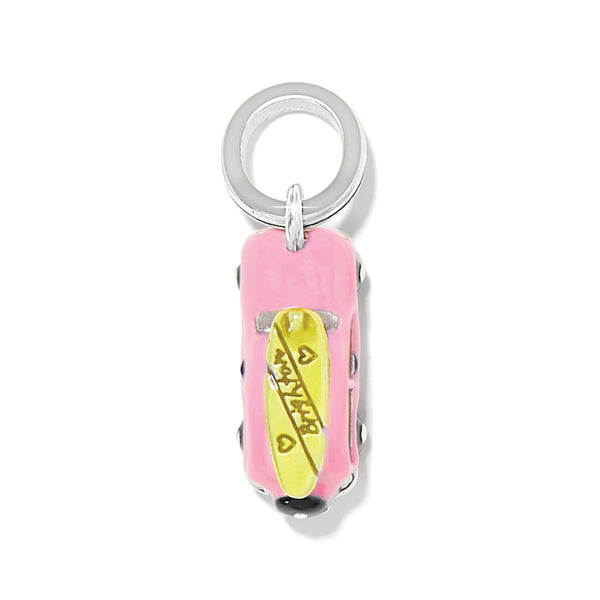 Pink Woodie Charm