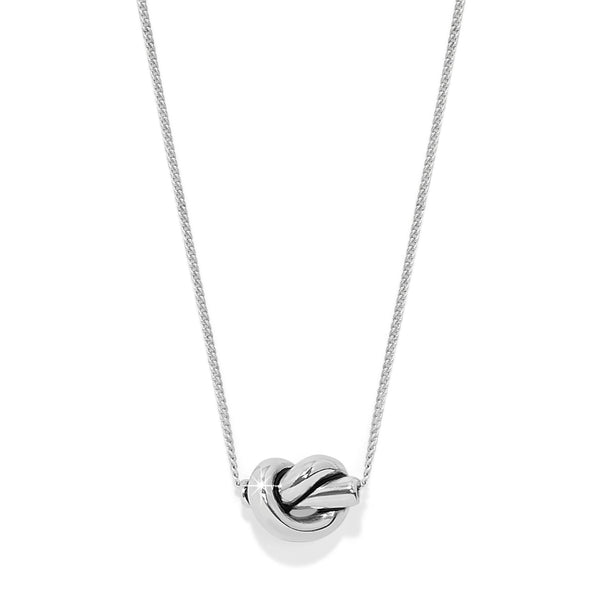 Interlok Knot Mini Sil Necklace