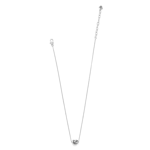 Interlok Knot Mini Sil Necklace