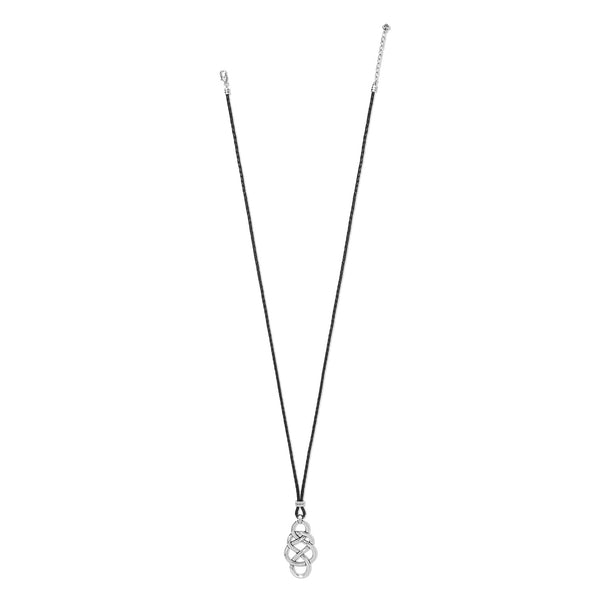 Interlok Braid Leather Necklace