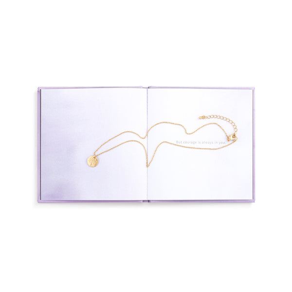 Courage Book & Necklace Set