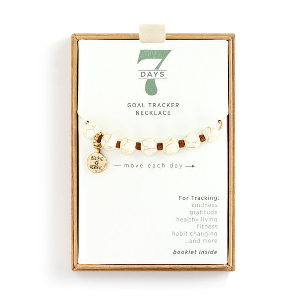 7 Days Goal Tracking Necklace