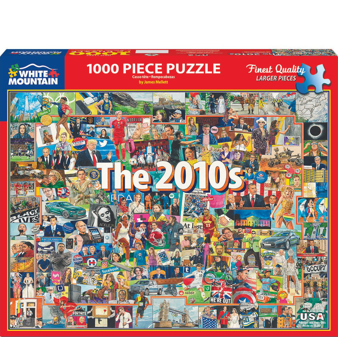 White Mountain Jigsaw Puzzles: The 2010's – Peace by Piece Co.