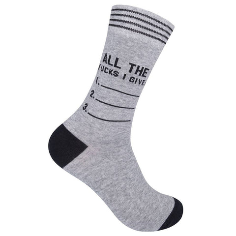 All the F**ks I Give Socks