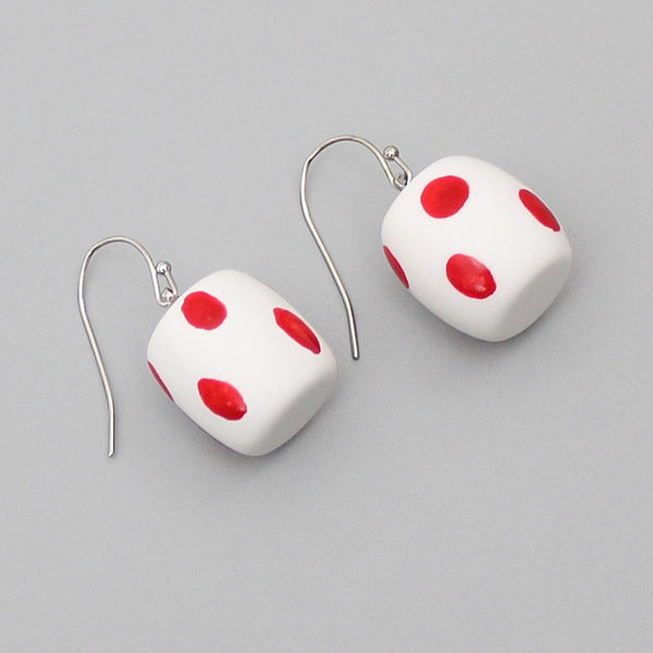 Lena Red Earrings