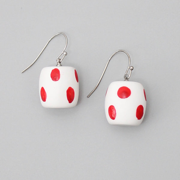 Lena Red Earrings