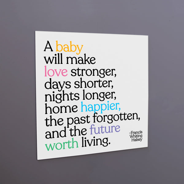 A Baby Will Make Card