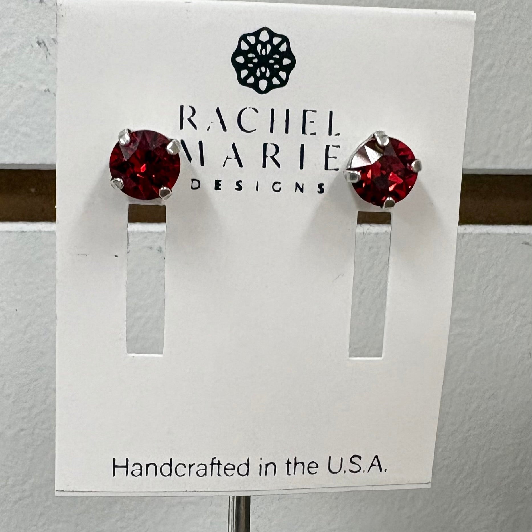 Jen Earrings Red