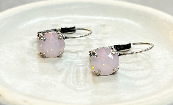 Jess Earrings Rosewater Opal