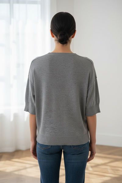Heather Seam To Shine Top
