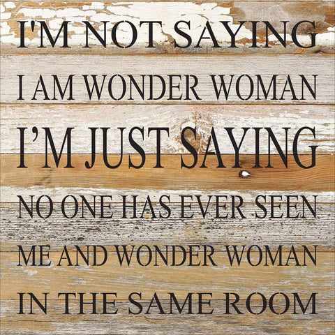 Wonder Woman Sign