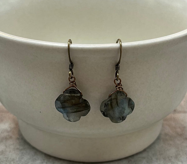 Cleo Labradorite Earrings