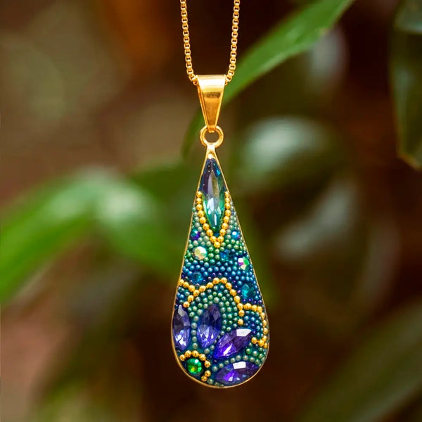 Morning Drop Gold Necklace