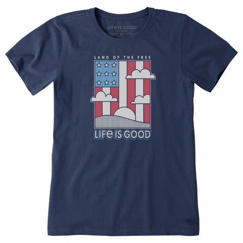 Land of the Free Flag Tee