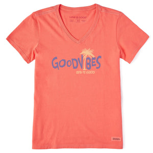 Good Vibes Palm Tee