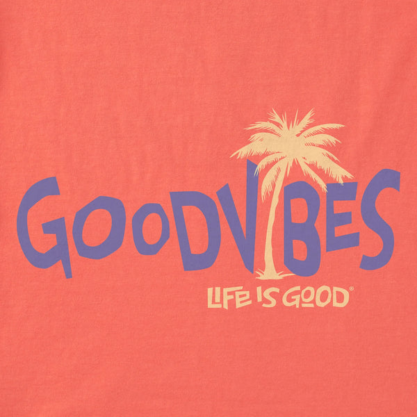 Good Vibes Palm Tee