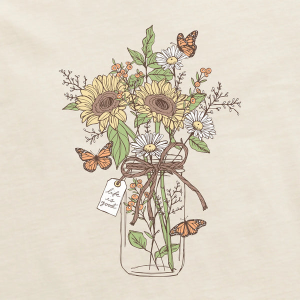 Sunflower Monarch Tee