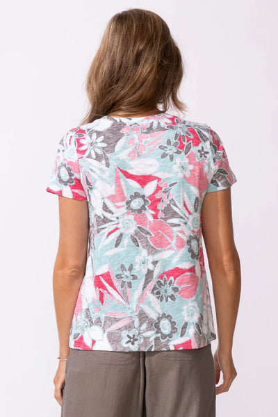 Poppy Floral Top