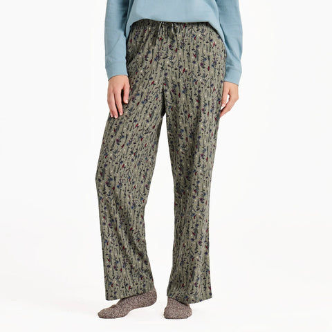 Cardinal Wildflower Sleep Pants
