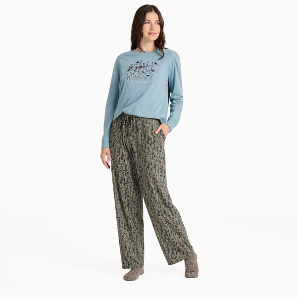 Cardinal Wildflower Sleep Pants