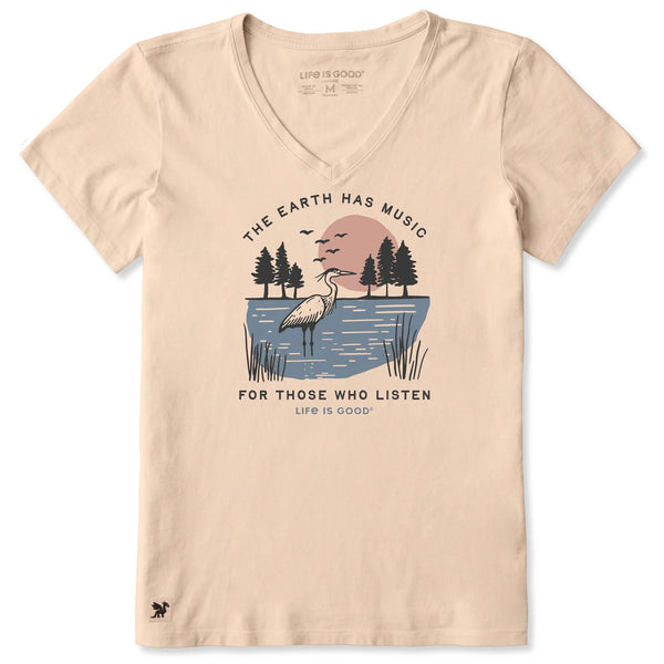 Earth Has Music Tee Putty