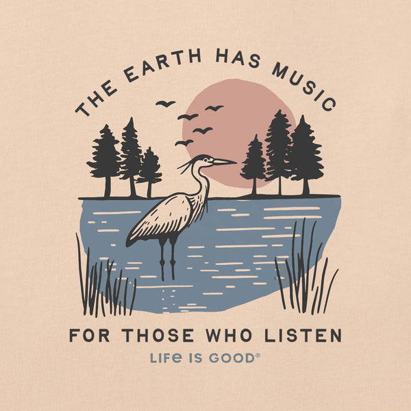 Earth Has Music Tee Putty