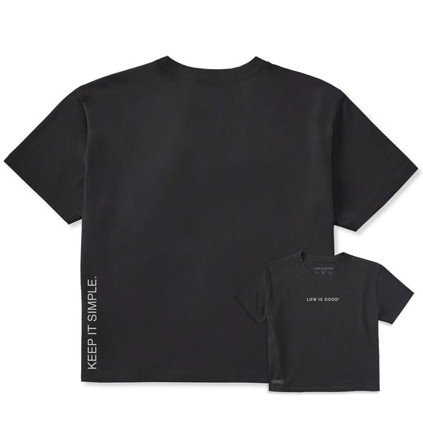 Keep It Simple Crop Tee