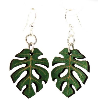 Philodendron Earrings
