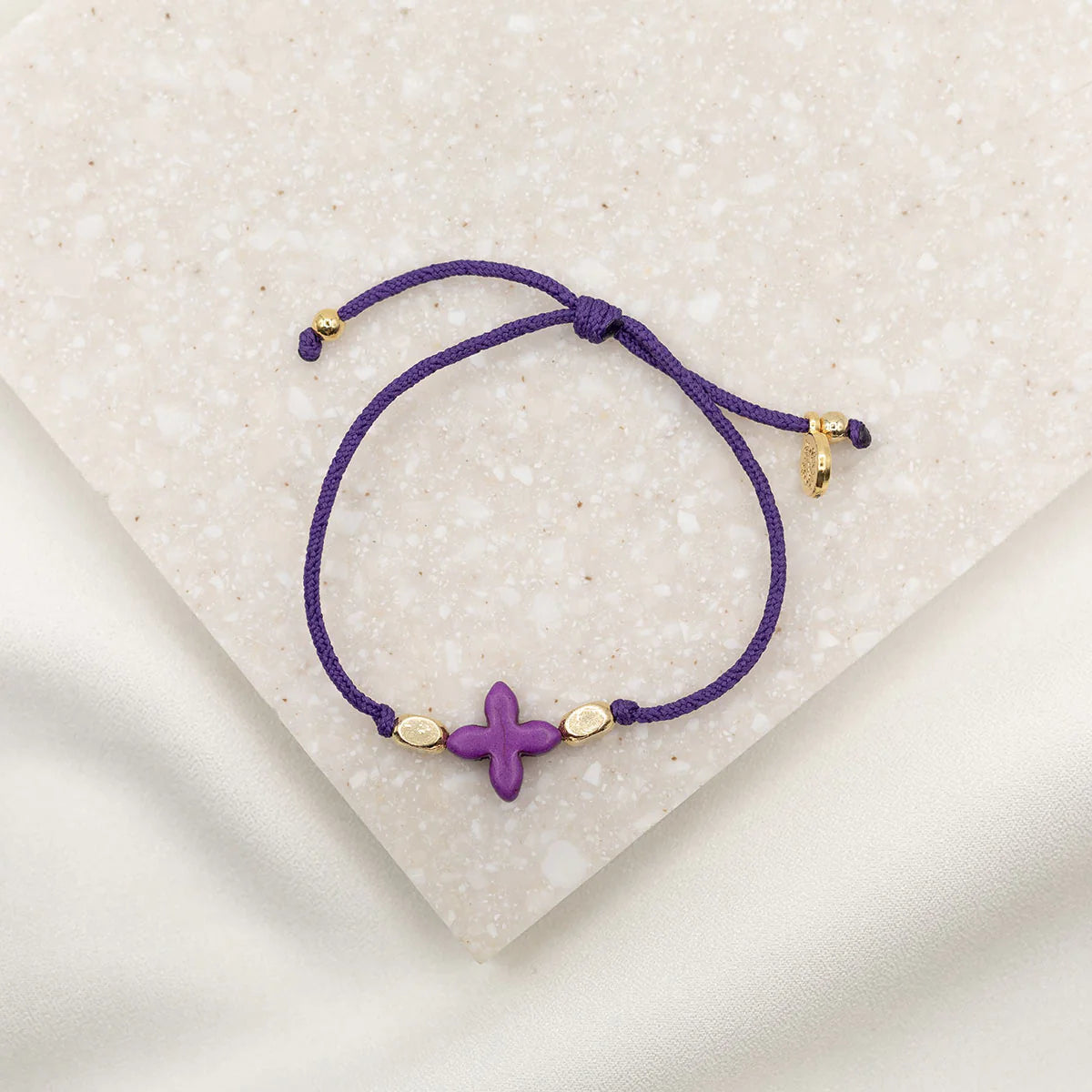 Simply Faith Bracelet Purple