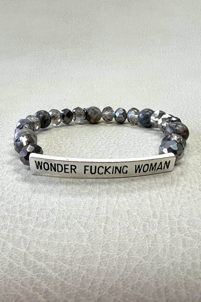 Wonder Fucking Woman Bracelet
