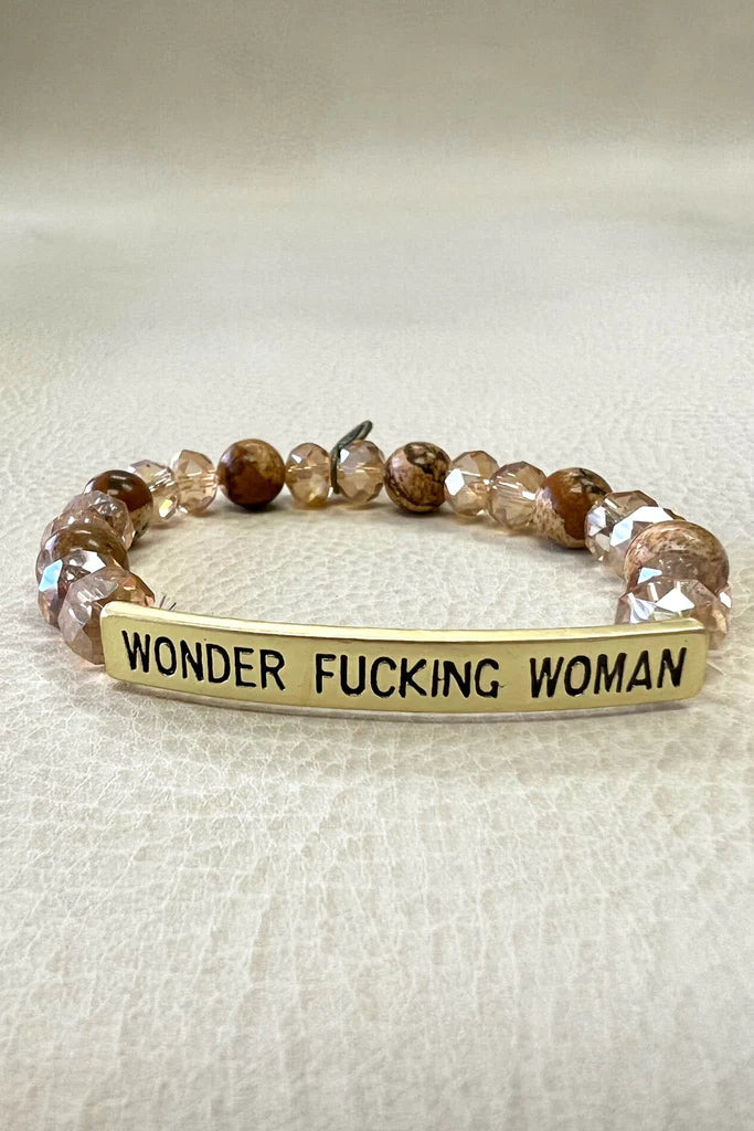 Wonder Fucking Woman Bracelet