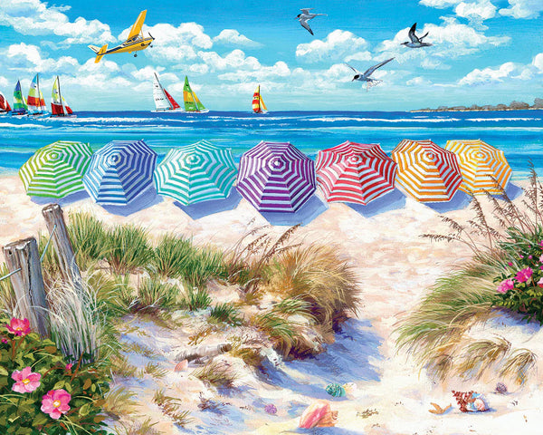 Rainbow Umbrellas Puzzle