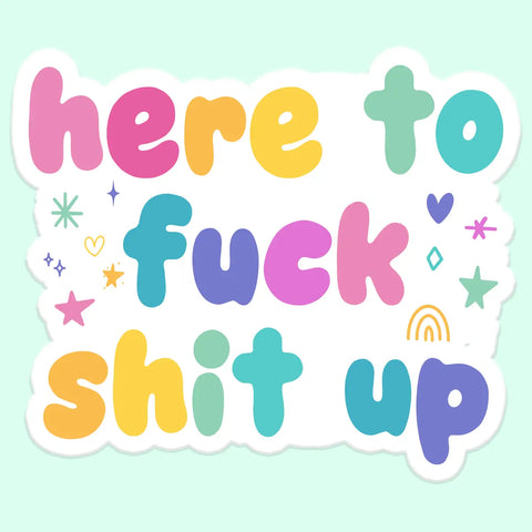Here To Sticker