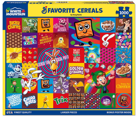 Favorite Cereals Puzzle