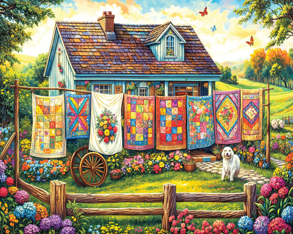 Quilt Garden Puzzle