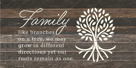 Family Roots Sign
