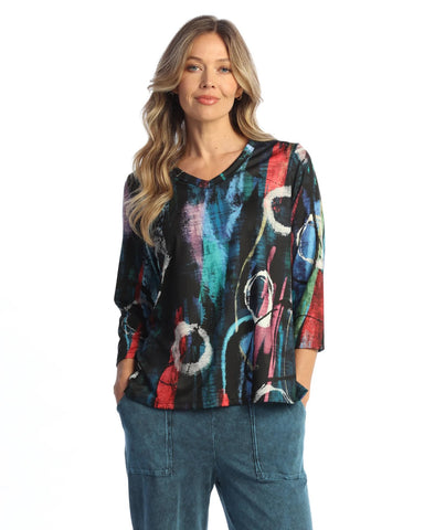 Windsor V Neck Top