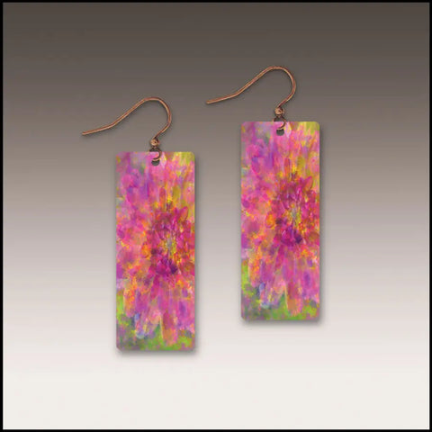 Pink Splash Earrings