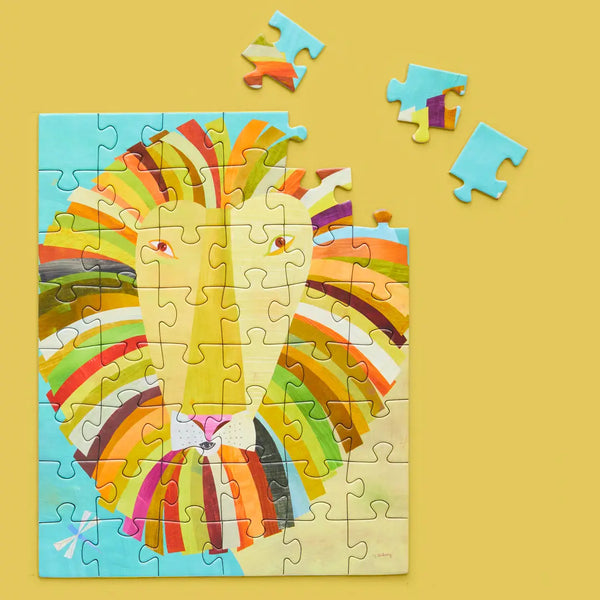Colorful Lion Puzzle