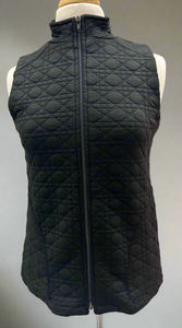 Black Quilted Vest