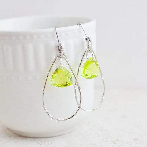 Lexy Earrings Citrus Green