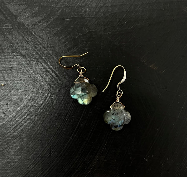 Cleo Labradorite Earrings