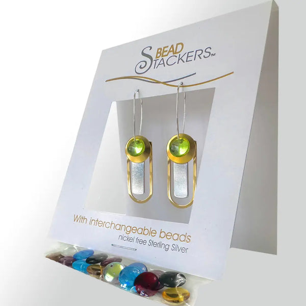 Interchangeable 2 Tone Earrings