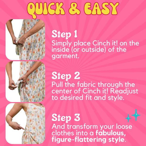 Cinch It 3 pack