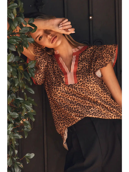 Leopard Top