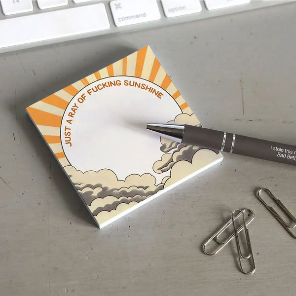 Ray Of Sunshine Note Pad