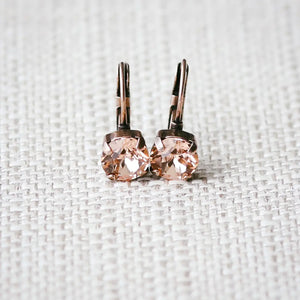 Jess Earrings Copper/Rosaline