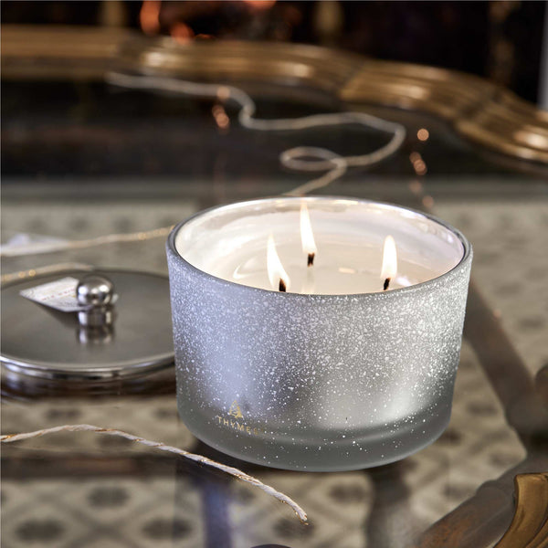 Frasier Fir 3 Wick Flock Candle
