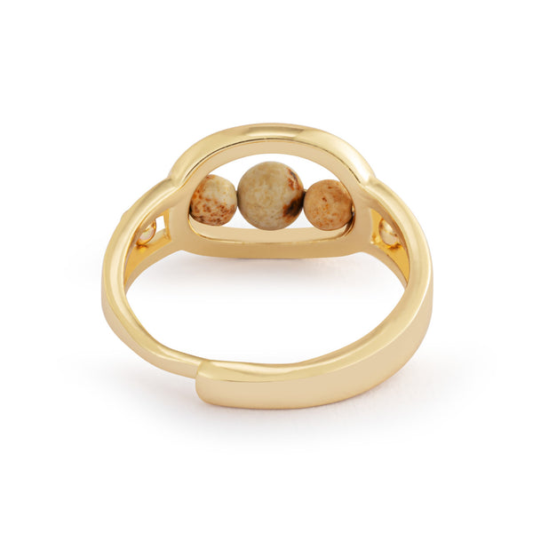 Becalm Beaded Ring